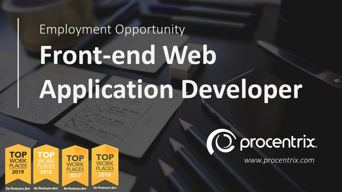 procentrix's tweet photo. Career Opportunity! https://t.co/ytDB5nUssO #jobs #webdeveloper https://t.co/RMn8UhZ1c5