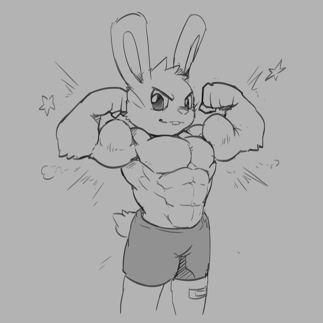 waddledurrr.bsky.social on X: Some buff rabbit boys   / X