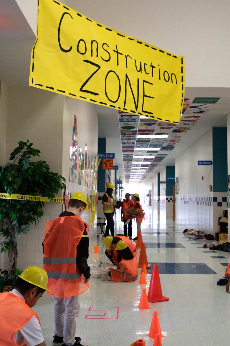 redoakisd's tweet photo. #Wooden Elem #4th Graders are having fun using their measurement skills on the construction site! Students found perimeter &amp; area, &amp; solved problems for lengths and weights. Way to make #math fun, Wooden!

“Under Construction” was made possible by a @ROISDEF #grant. https://t.co/hMtfnjB04E