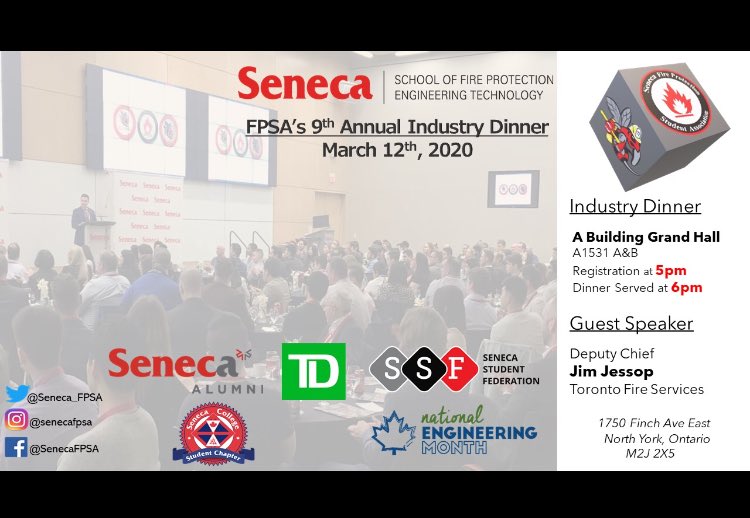 Seneca_FPSA's tweet photo. And we are exactly T-minus 1 week from today until our 9th Annual Career Fair Industry Dinner π₯π€©
2019: 27 Companies βοΈ
2020: 45 Companies βΌοΈ
120 Employers looking into upcoming grads and graduates ! #resumeready
#nem2020 #learnitliveitgiveit #mysenecafire https://t.co/cINanG1pyN