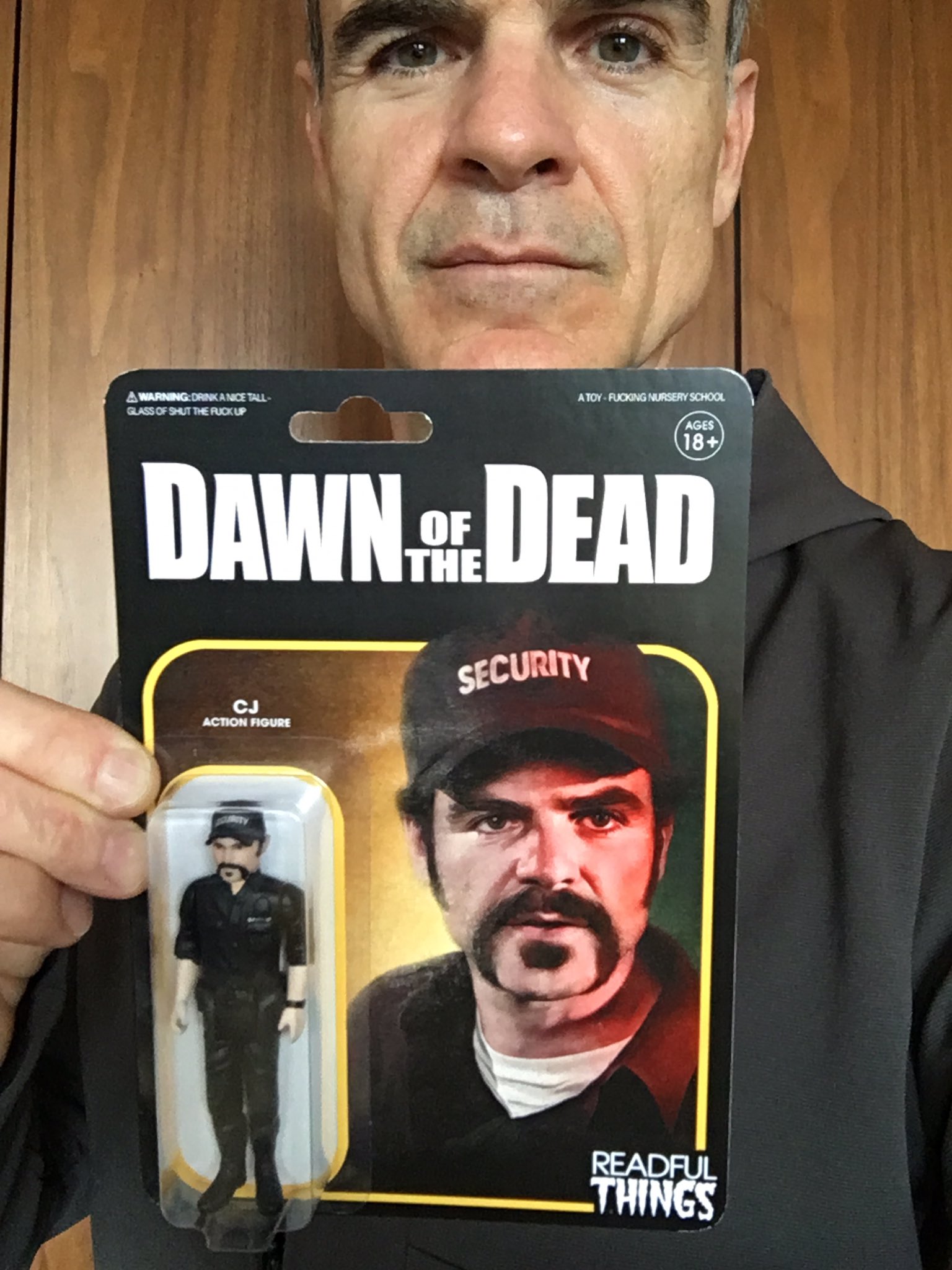 Michael Kelly Ok This Is So Damn Cool Thank You Readfulthings For Making This Sweet Ass Action Figure To Commemorate One Of All My All Time Favorite Characters Cj Dawnofthedead