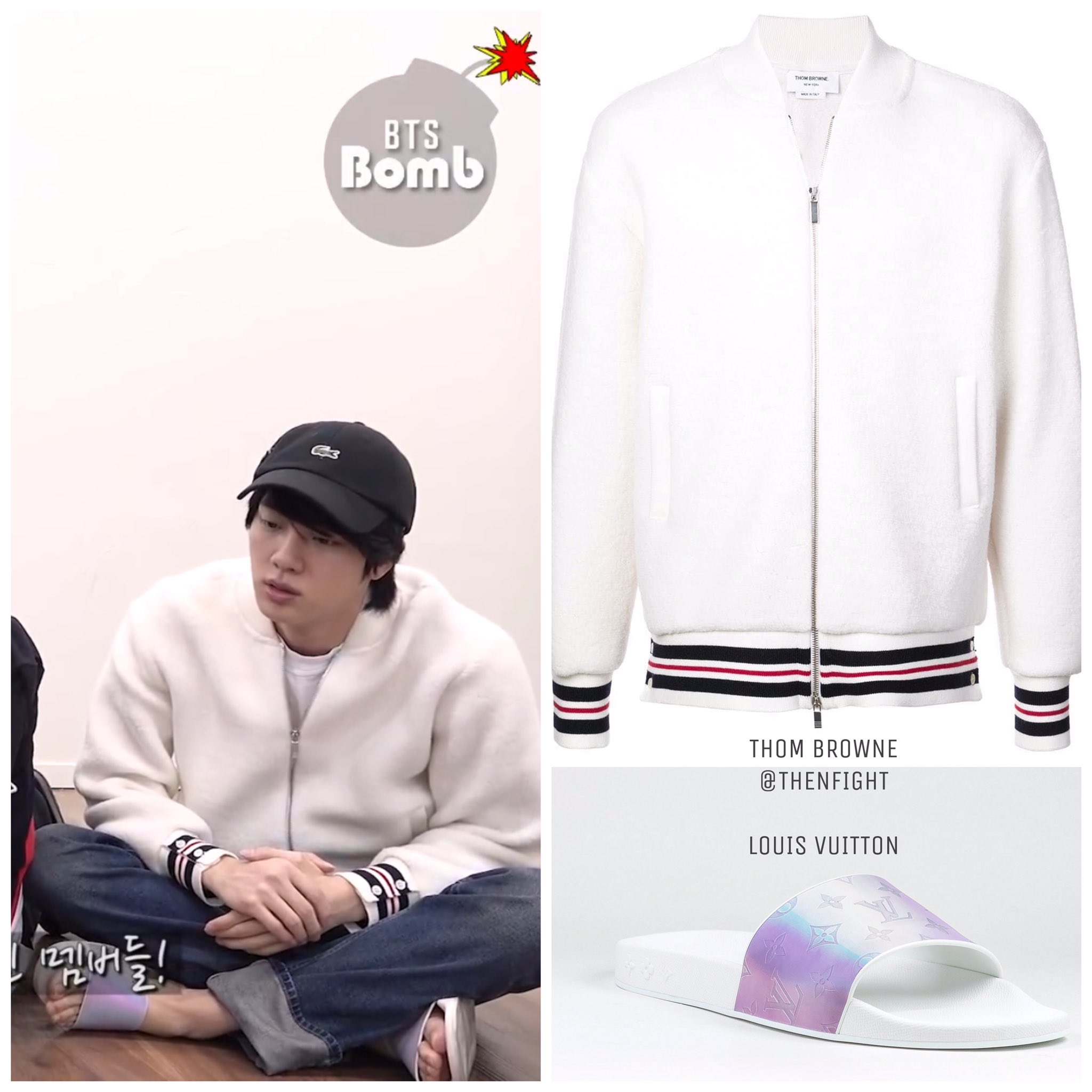 jin louis vuitton jacket