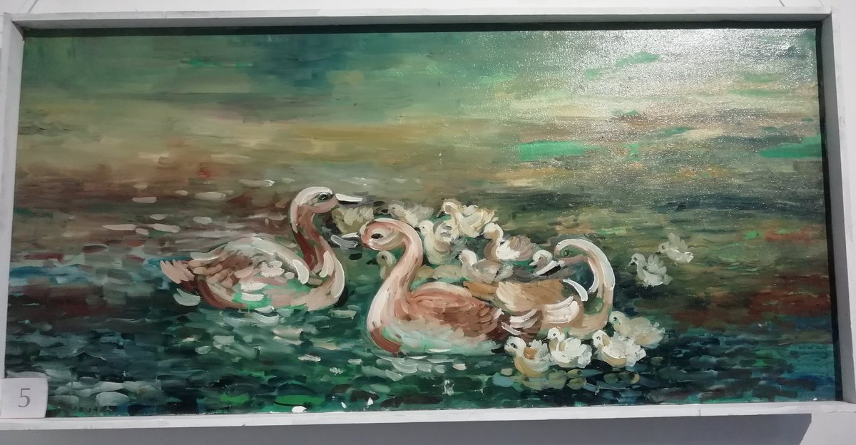 RansaraniBole's tweet photo. #BEYOND_THE_FRAME
Lalith Gunathilaka
Exhibition of paintings

1 සහරාන්ගේ සිහිනය (dream)
2 Roonakanda
3 Horton plains
4 Diyawannawa https://t.co/eFV9eQi8DT