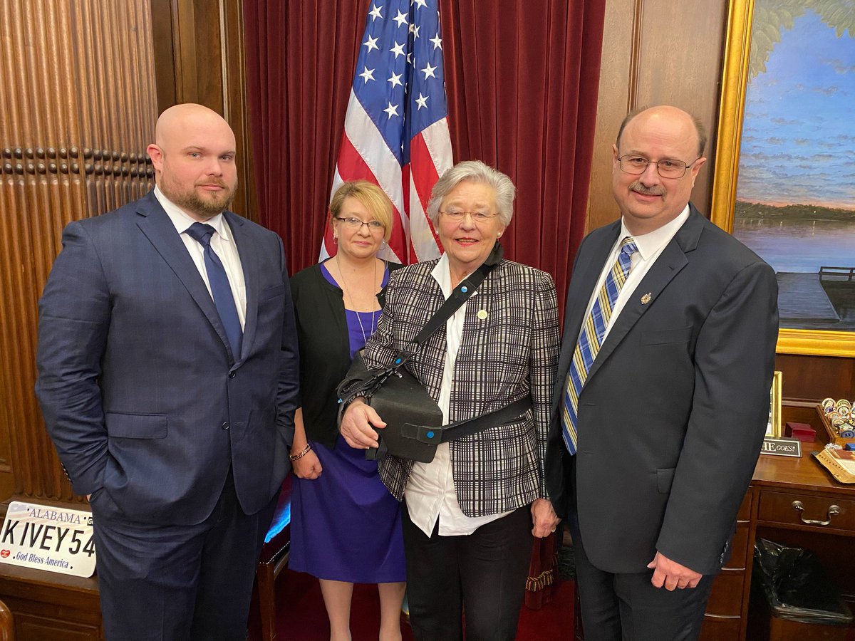 GovernorKayIvey's tweet photo. Today, I’ve joined the family of Ensign Joshua Kaleb Watson to ceremoniously add his name to the Alabama Fallen Heroes Memorial. On Dec. 6, 2019, Ensign Watson died trying to protect his fellow service members during the Naval Air Station Pensacola shooting. @USNavy @AlabamaNG https://t.co/A78KZ2o5Ag
