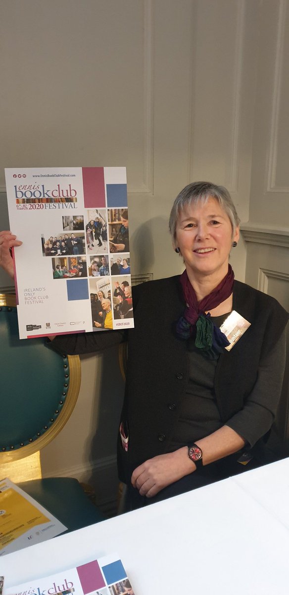 sharoncahir's tweet photo. Thank you Ennis Book Club Festival &amp; @glorennis for facilitating 'Making It Happen 2020' event and for celebrating International Womens day with us today 📚
#MakeItHappen2020 #EBCF2020 https://t.co/Ja2L2nx2yu