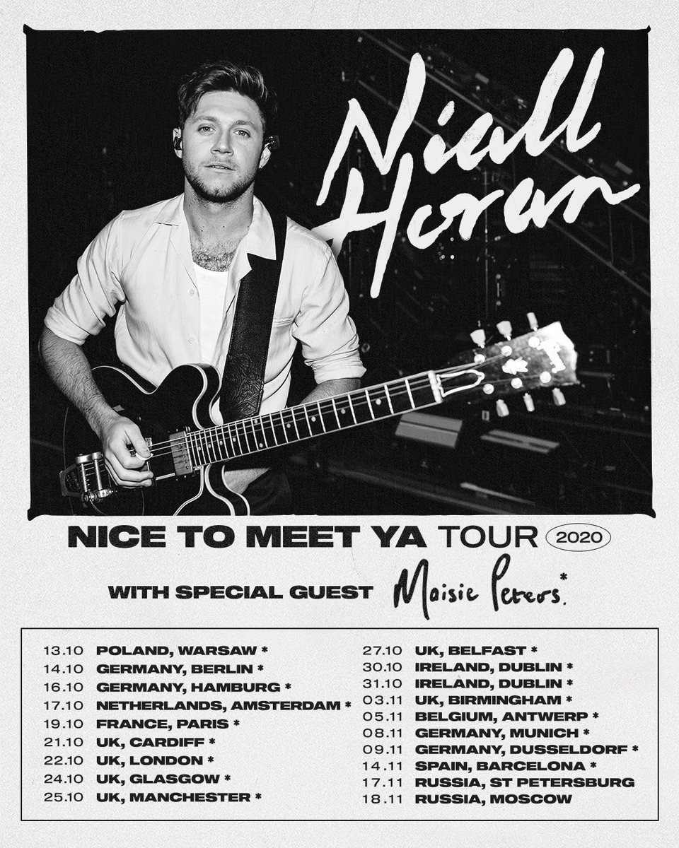 AlexHi95's tweet photo. See you in St. Petersburg ❤️❤️❤️
@NiallOfficial #NiceToMeetYaWorldTour #NoJudgement #PALLOM https://t.co/HKcC92GKwX