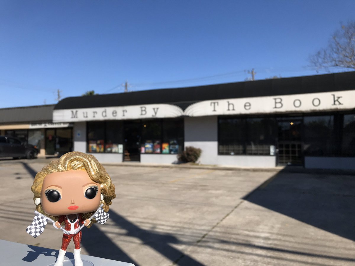 murderbooks's tweet photo. It’s our favorite day of the year! Take Your Action Figure to Work Day featuring @RuPaul! #readhouston #AFWD2020 https://t.co/baPfU4Ha4T