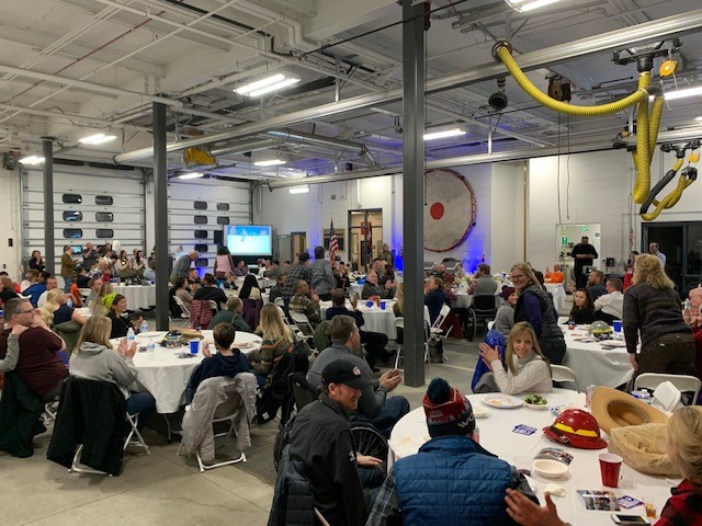 VailFire's tweet photo. Last night we welcomed Veterans, their families and instructors to a dinner at Station 3 as their week wrapped up with the Vail Veterans Program. #VailVeteransProgram #Vail https://t.co/xfaGQoXnDi