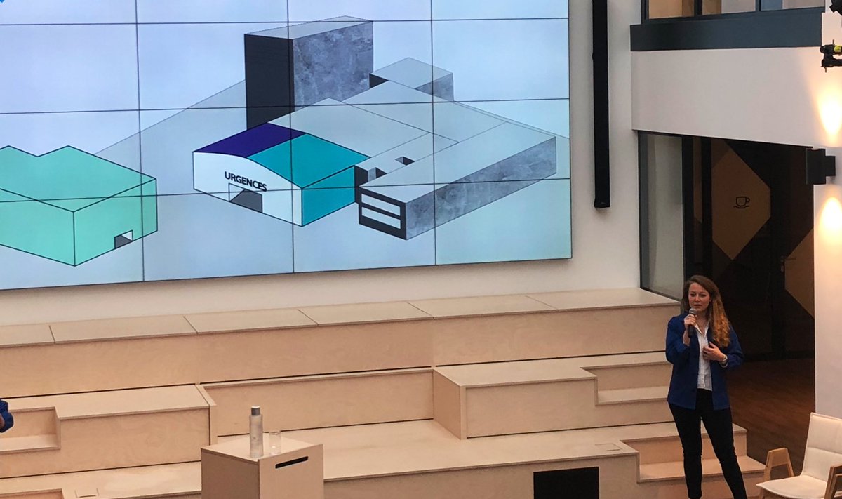 #Pitch chez <a href="/WeAreLeonard/">Leonard</a> 🎤 il est temps pour les étudiants du #MsMDC de pitcher 6 mois de projet autour de l’Hôpital de demain 🏨 @ms_audencia <a href="/audencia/">Audencia</a>