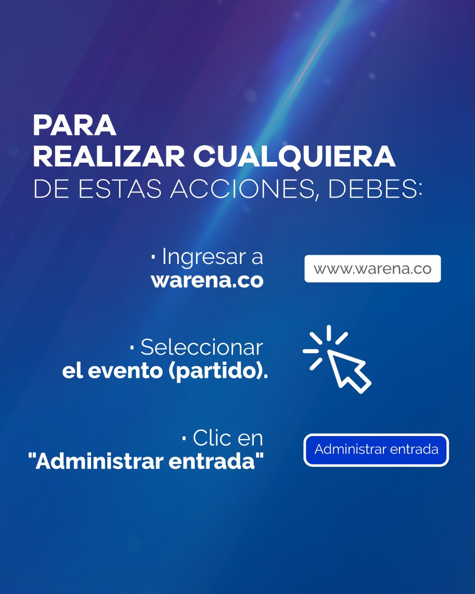 warenaoficial's tweet photo. Un hincha lo sabe pero un #BuenHinchaComparte esta información con toda su hinchada.💪😊
W Arena, el futuro es ahora.
#Warena #ElFuturoEsAhora #UnBuenHinchaComparte #Pasion #Futbol #Entradas #CaliCo #Estadio #Hincha #DatosW @AmericadeCali @AsoDeporCali @GaneCali @SuperGIROS_ https://t.co/6uR1QjRdGc