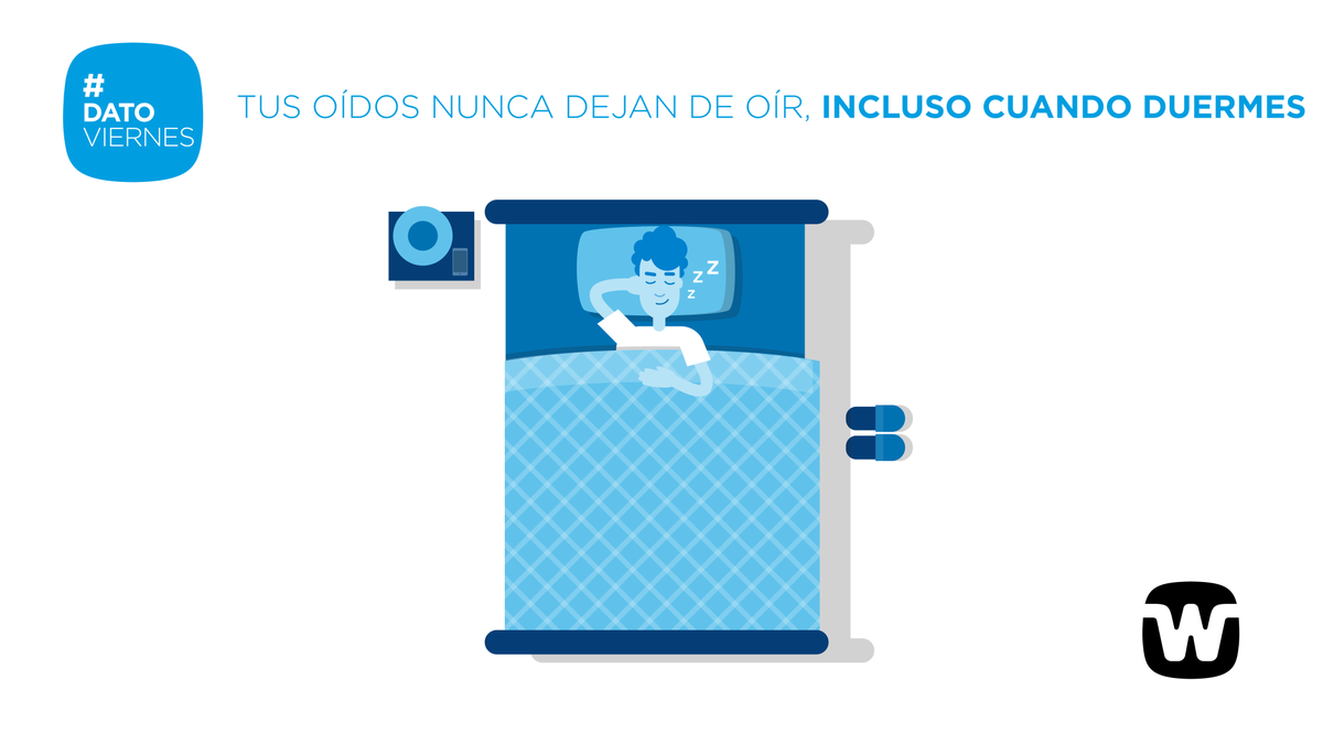 ¿Sabías que tus oídos nunca dejan de escuchar, incluso cuando duermes? Tu cerebro simplemente ignora los sonidos entrantes. .
.
.
.
#DatoViernes #Widex #Audifonos #Hipoacusia #Sonidos #Ruido
