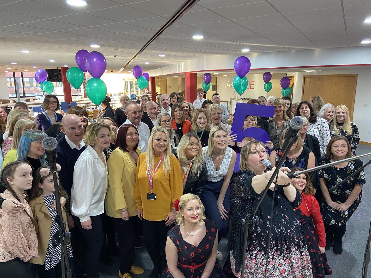 RedcarCleveland's tweet photo. The famous selfie from @juliedonaldson @RandCWomen #IWD2020 https://t.co/gLemKefIOm
