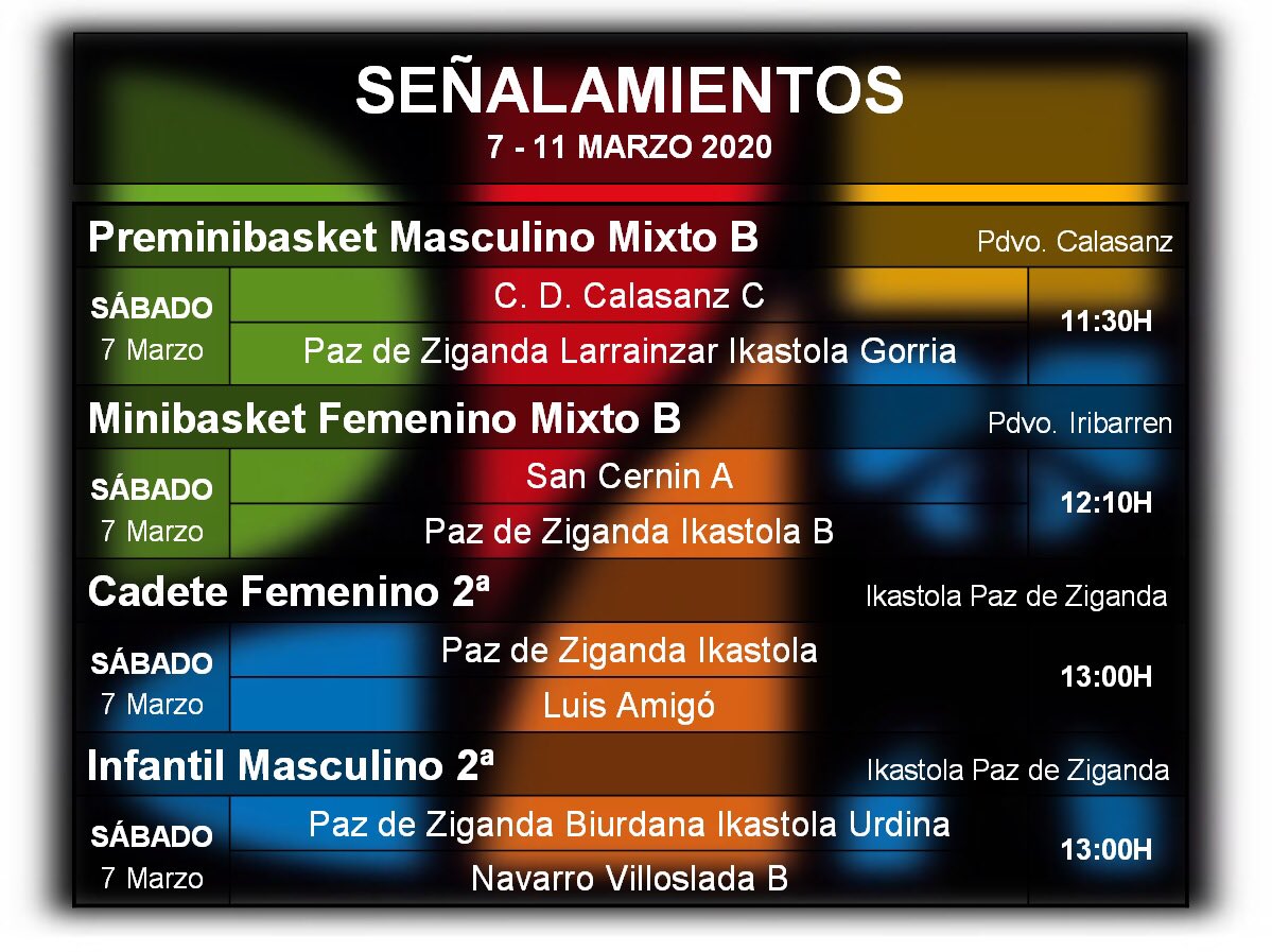 SaskiPdz's tweet photo. Estos son nuestros partidos del fin de semana. ¡¡Mucha suerte a todos!!

Hauek dira geure taldeen partiduen ordutegiak. Zorte on guztioi!!

#AupaIkastola🔴

(1/2) https://t.co/LJDis6d5u2