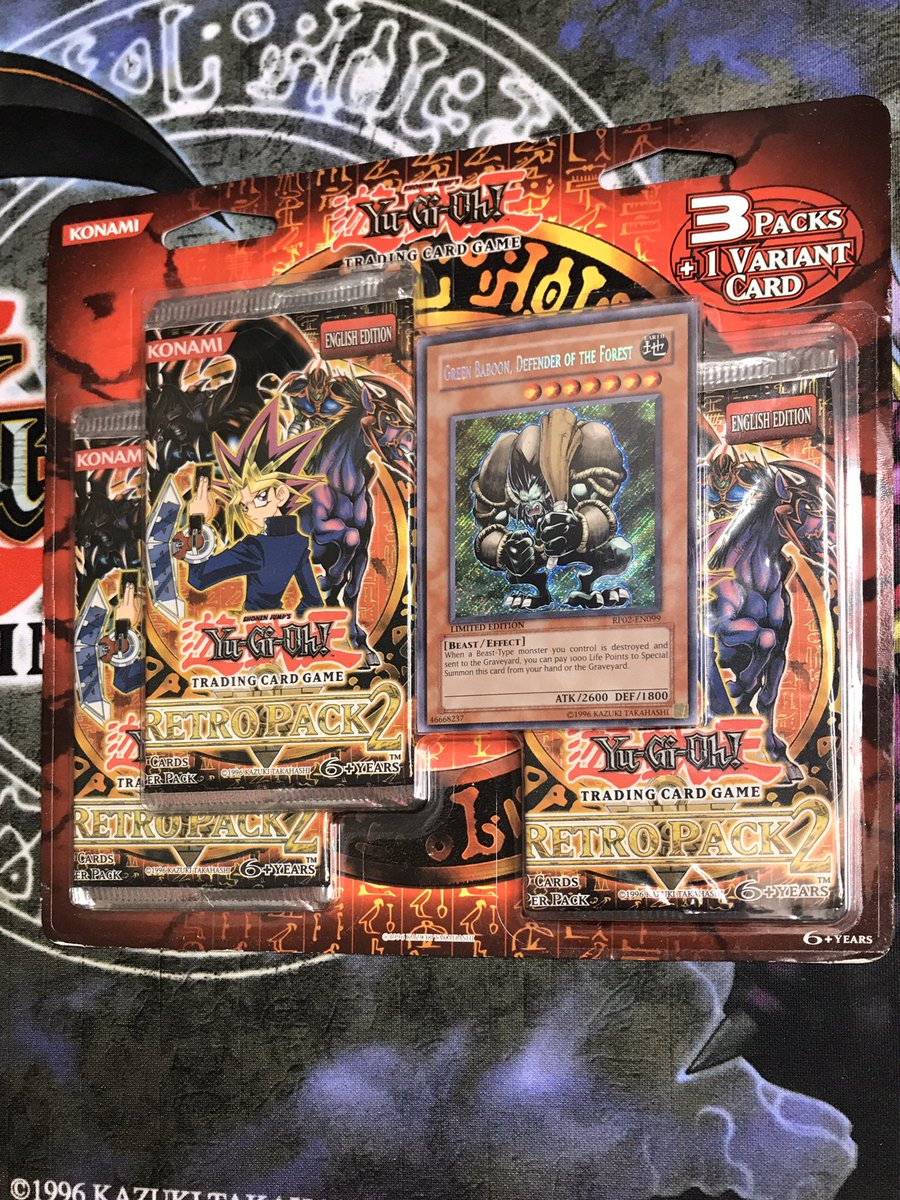 ruxin34's tweet photo. I will be opening 2 of these Retro Pack 2 blisters on my Youtube channel TODAY at 12 pm central time! You can find my channel by clicking the link in my bio or searching Ruxin34 on Youtube!
#yugioh #yugiohcards #oldschoolyugioh #oldschool #retropack #retropack2 #RP02 https://t.co/A0QYQZitdN