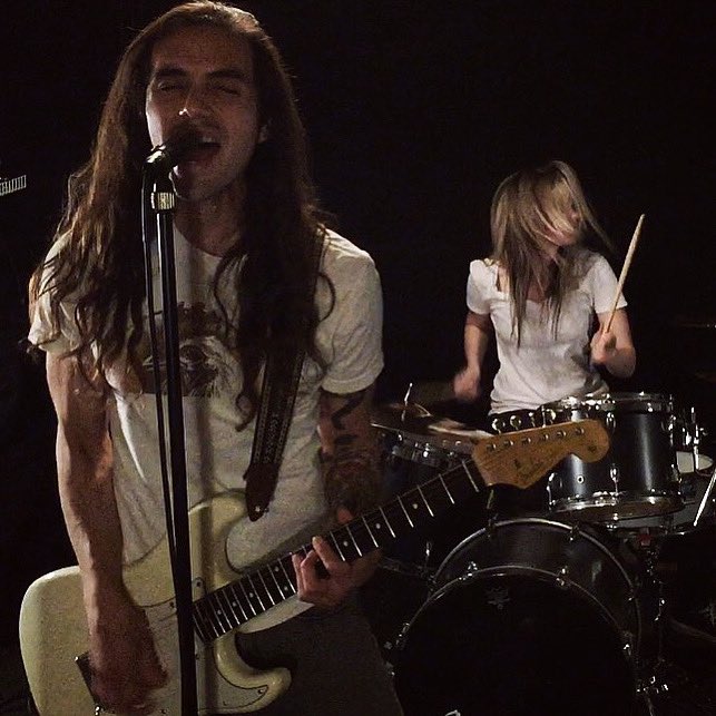 obey_the_wolves's tweet photo. Obey The Wolves 2015 throwback action! 

#obeythewolves #rockduo #hardrock #grunge #fuzz #psych #heavypsych #stonerrock #psychrock #wolves #FlashbackFriday https://t.co/OKiOm0eUWA