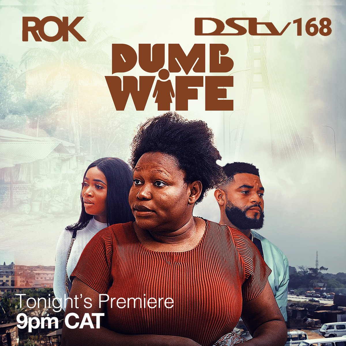 ROK_DSTV's tweet photo. Driven by fear of feministic rebellion, Jidenna opts for a village - groomed lady at the expense of his on - going relationship.

.
.
"DUMB WIFE" PREMIERES ON ROK DSTV 168
Tonight, 9pm CAT.

#Rokstudios #RokOnDstv #Rokmovies #RoknRoll #RoknChill #Nollywoodmovies https://t.co/OMtg17EsP3