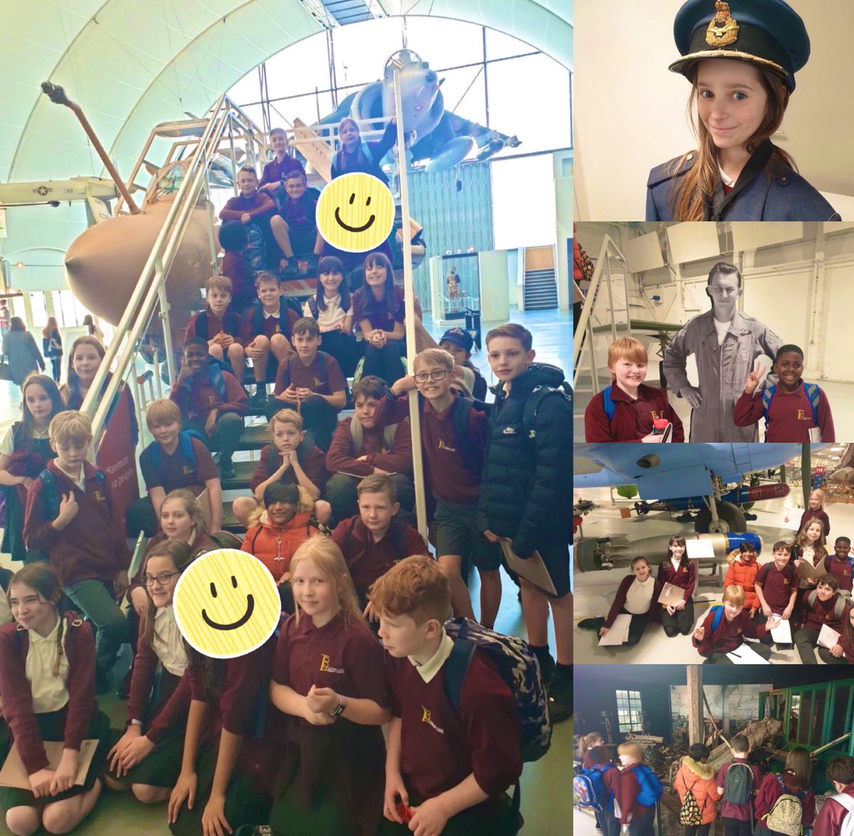 TickfordPark's tweet photo. Year 6 had a fabulous day visiting the RAF museum in London! #TPSapphire #TP4History https://t.co/3jm7PXz99j