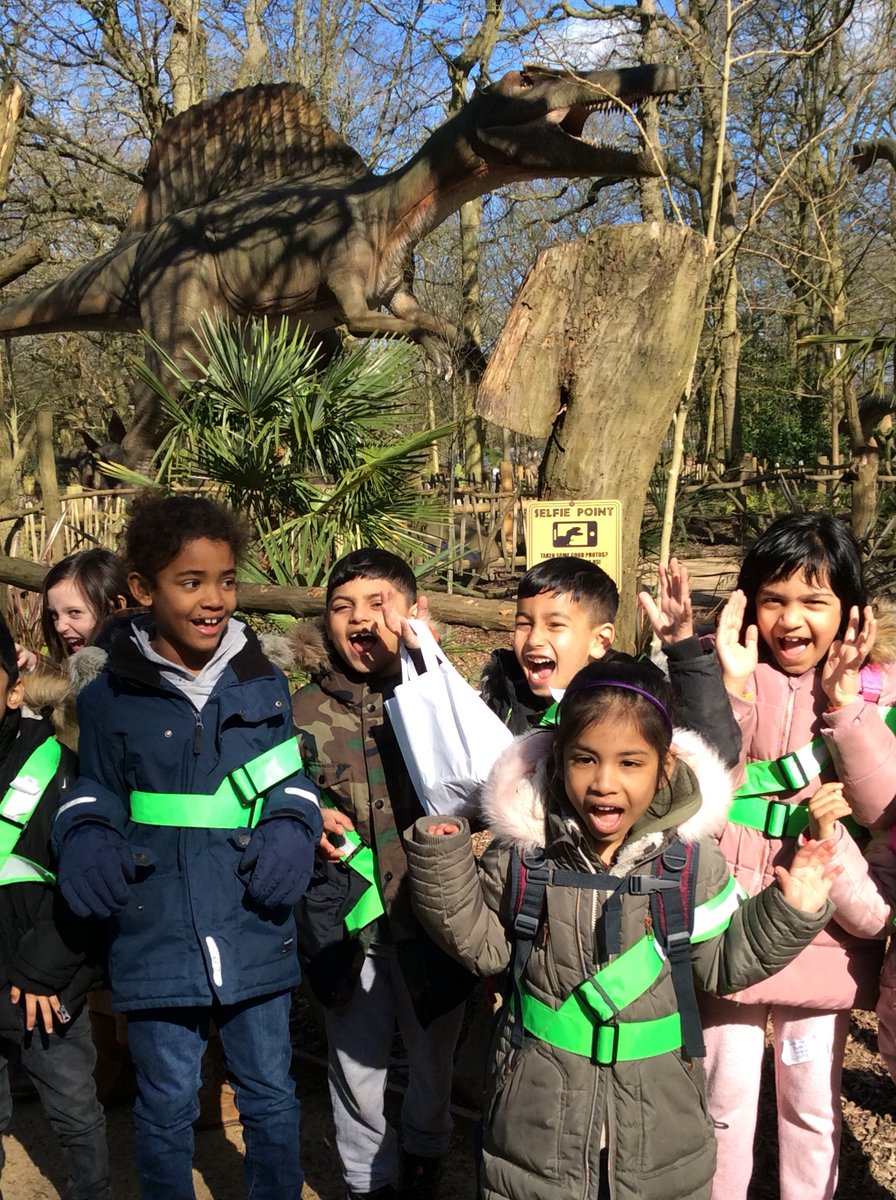 We were surprised to find some dinosaurs at Paradise Wildlife Park today!