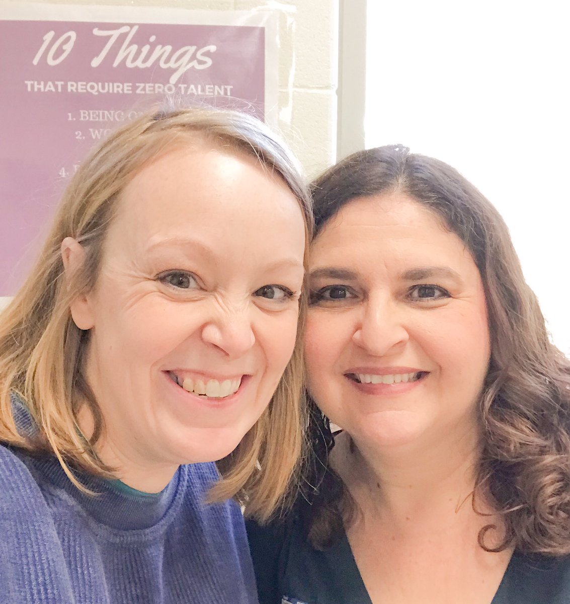ahsTechCoach's tweet photo. So happy to have @anacbehel in my classroom today.  I am so thankful to have met her this year. She is a wonderful example for all the teachers of Alabama. So proud of you! #ALTOY2020 https://t.co/ab7ofj54To