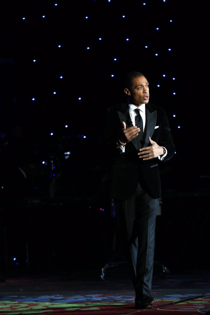 JRFoundation's tweet photo. The night was even more exciting with @tjholmes as our Master of Ceremonies. He even convinced Mrs. Holmes to jump on stage and enjoy the magical sounds of @SheilaEdrummer. #JRFeffect #JRFoundation #JRF https://t.co/qws6zL4twa