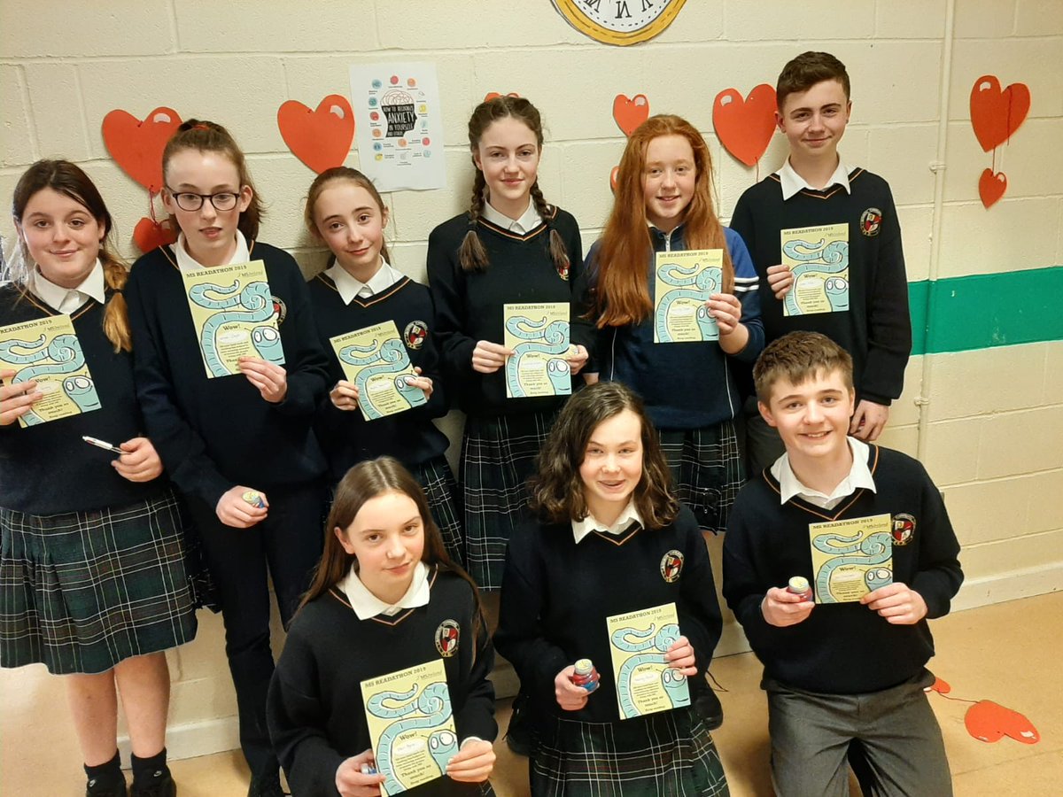 First Year students received their MS Readathon certificates today for their brilliant participation earlier this year! Keep up the fantastic reading!