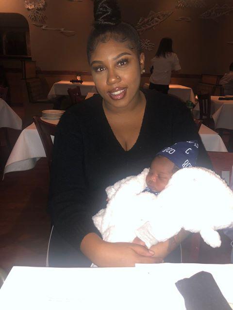 DenariaG's tweet photo. Mommy &amp; son #babymasir 💙 https://t.co/5YrXoKd3XQ