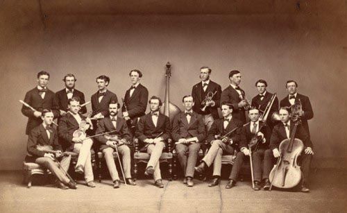 NCMEA's tweet photo. Happy #MIOSM! 
In 1808 the 1st college orchestra in the US was founded at Harvard. Celebrate today by finding a recording of the orchestra from your favorite college or university. 
#NCMEA 
#NCGME 
#MusicChangesLives https://t.co/rrsGKI9ioO