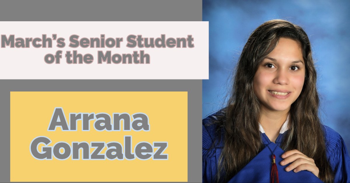 March - Student's of the Month!