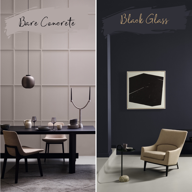 Crown Paints Ireland On Twitter Bare Concrete And Black Glass