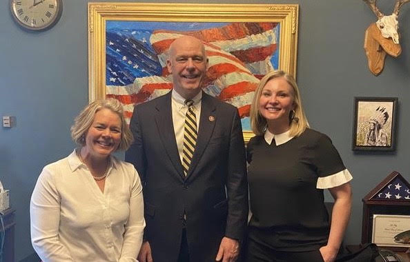 CEOs Heather Foster and Andrea Stevenson meet with #GregGianforte. Honored that our legislators opened their doors and made themselves accessible for vibrant conversations about our #Montana YMCAs while we visited Washington D.C

 #YAdvocate #NAD2020 #MissoulaYMCA <a href="/GALLATINYMCA/">GALLATIN VALLEY YMCA</a>