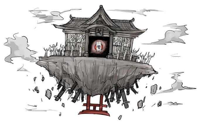 #リプきた3つの絵文字でキャラデザする
?⛩️? 