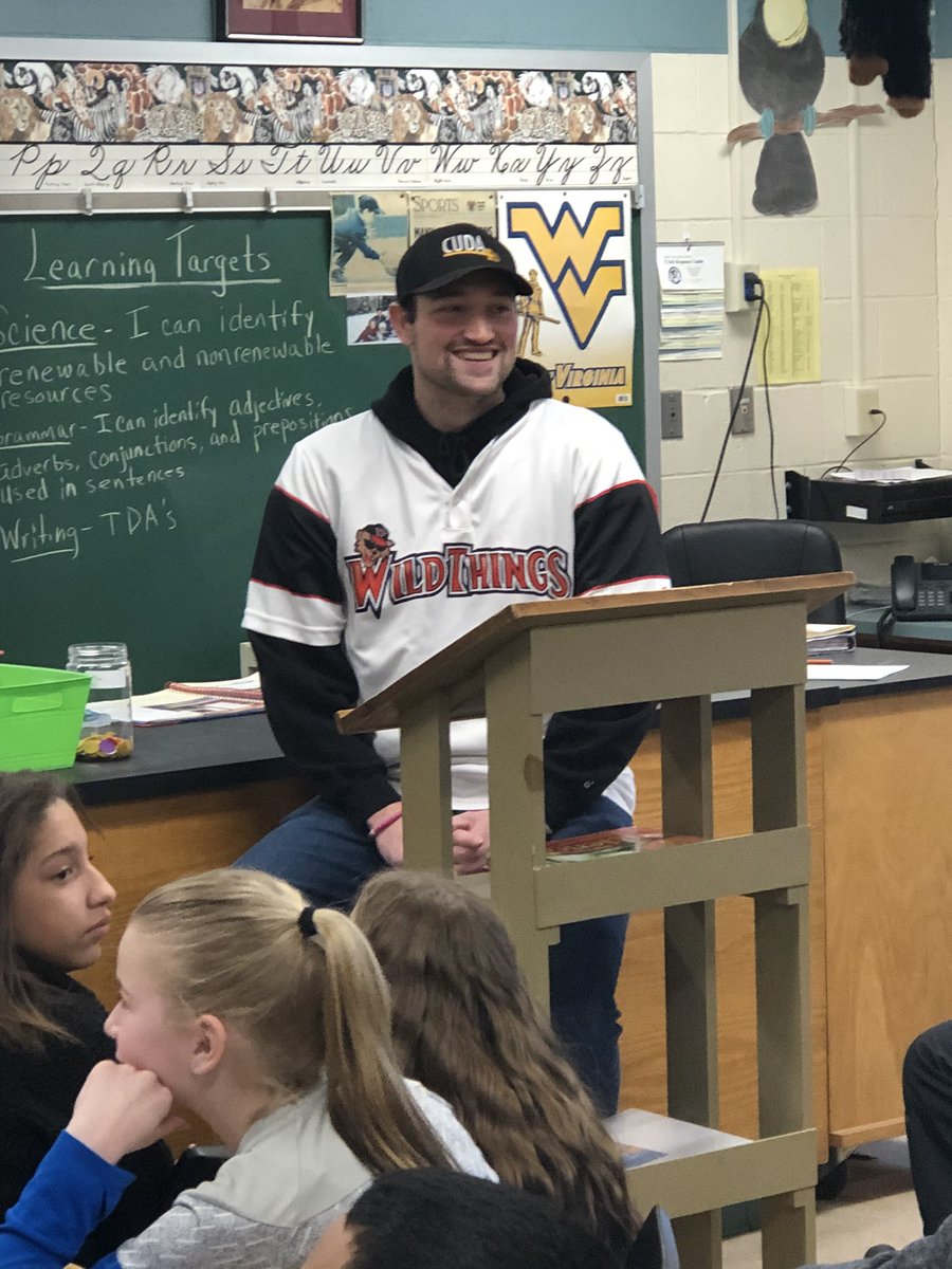 PatFreyTrinity's tweet photo. We were lucky to have some great guest readers today ! #ReadAcrossAmerica #wildthings https://t.co/imrb01VaYP