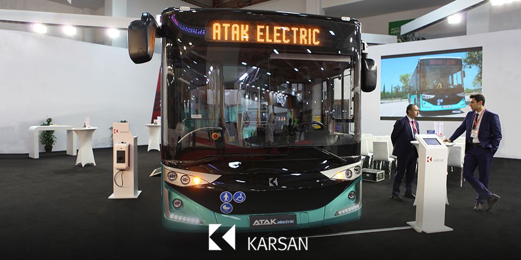 KarsanTR's tweet photo. Busworld 2020 İstanbul Fuarı'nda geleceğin toplu taşıma araçlarıyla tanışmak ister misiniz? Eğer cevabınız evetse, unutulmaz bir deneyim yaşamanız için sizi test alanımıza ve Hol 10'daki standımıza bekliyoruz!
#Karsan #JestElectric #AtakElectric #Busworld2020 https://t.co/ADl4TpN8DX