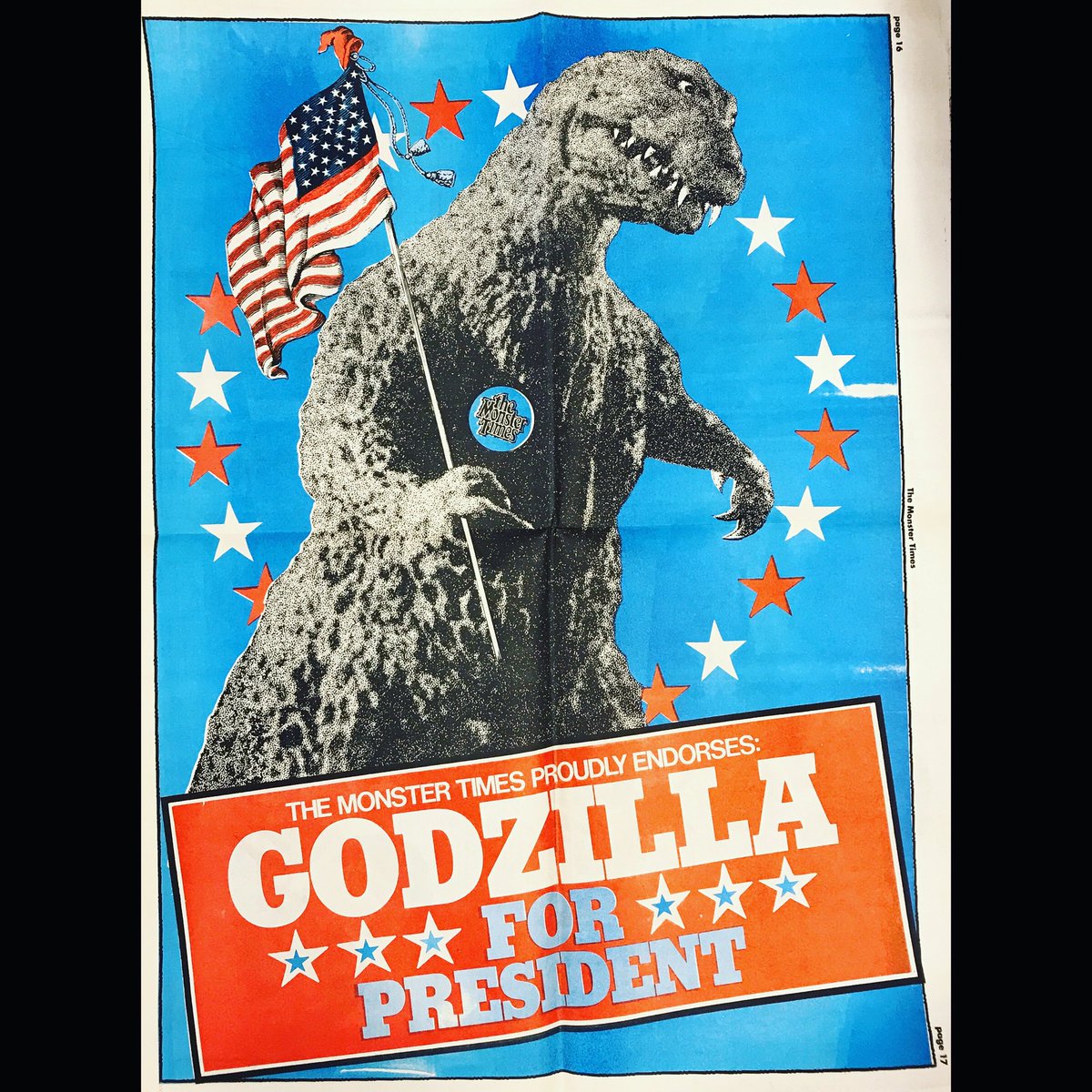GDComics's tweet photo. PANEL OF THE DAY
The Monster Times #16 (1972)

#gdcomics #monstertimes #godzilla #godzillaforpresident https://t.co/eeRYRwPjQr