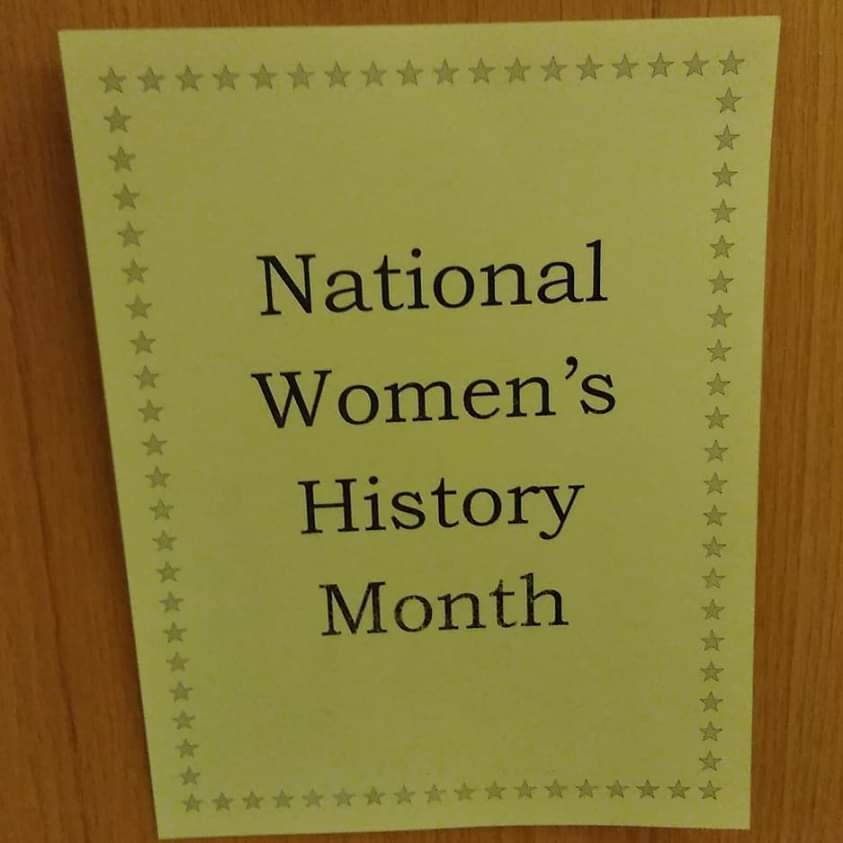 KeeneMasonLib's tweet photo. March is #NationalWomensHistoryMonth. Come in and see our new library display on the subject, located next to the popular reading section on the first floor.
#WomensHistoryMonth #KSCMasonLibrary #KeeneMasonLib #KeeneStateCollege #KeeneState #KeeneNH #NewLibraryDisplayAlert https://t.co/7pi49p1OUe