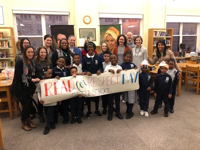 ADLPhiladelphia's tweet photo. This morning we partnered with our friends at @TheGesuSchool for our 3rd annual #ReadforRespect day! This program brings anti-bias literature to pre-K through 4th grade students, which introduces young readers to the issues of #diversity, #bullying and #discrimination. https://t.co/ZhBZqnhQn8