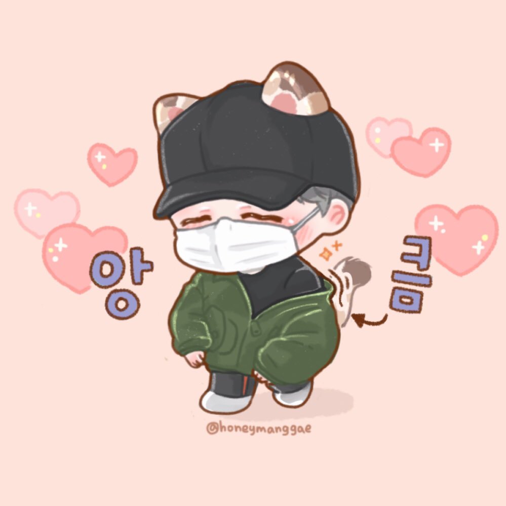 honeymanggae's tweet photo. #지민 #JIMIN @BTS_twt 
출근길 앙큼고양이☺️💚 https://t.co/IsQEfF2cWk