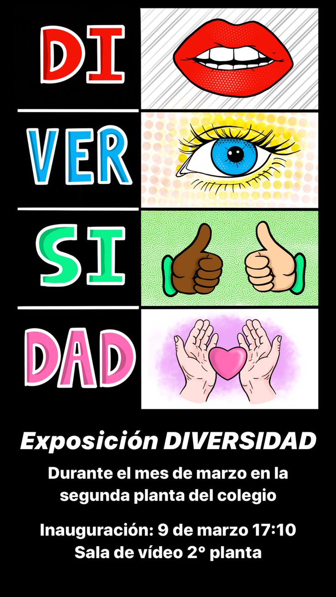Primeros visitantes de Primaria y de Bachillerato a la Exposición DIVERSIDAD en <a href="/San_Estanislao/">San Estanislao</a> Recordad que el lunes 9 se inaugura con una mesa redonda abierta al público a las 17.10