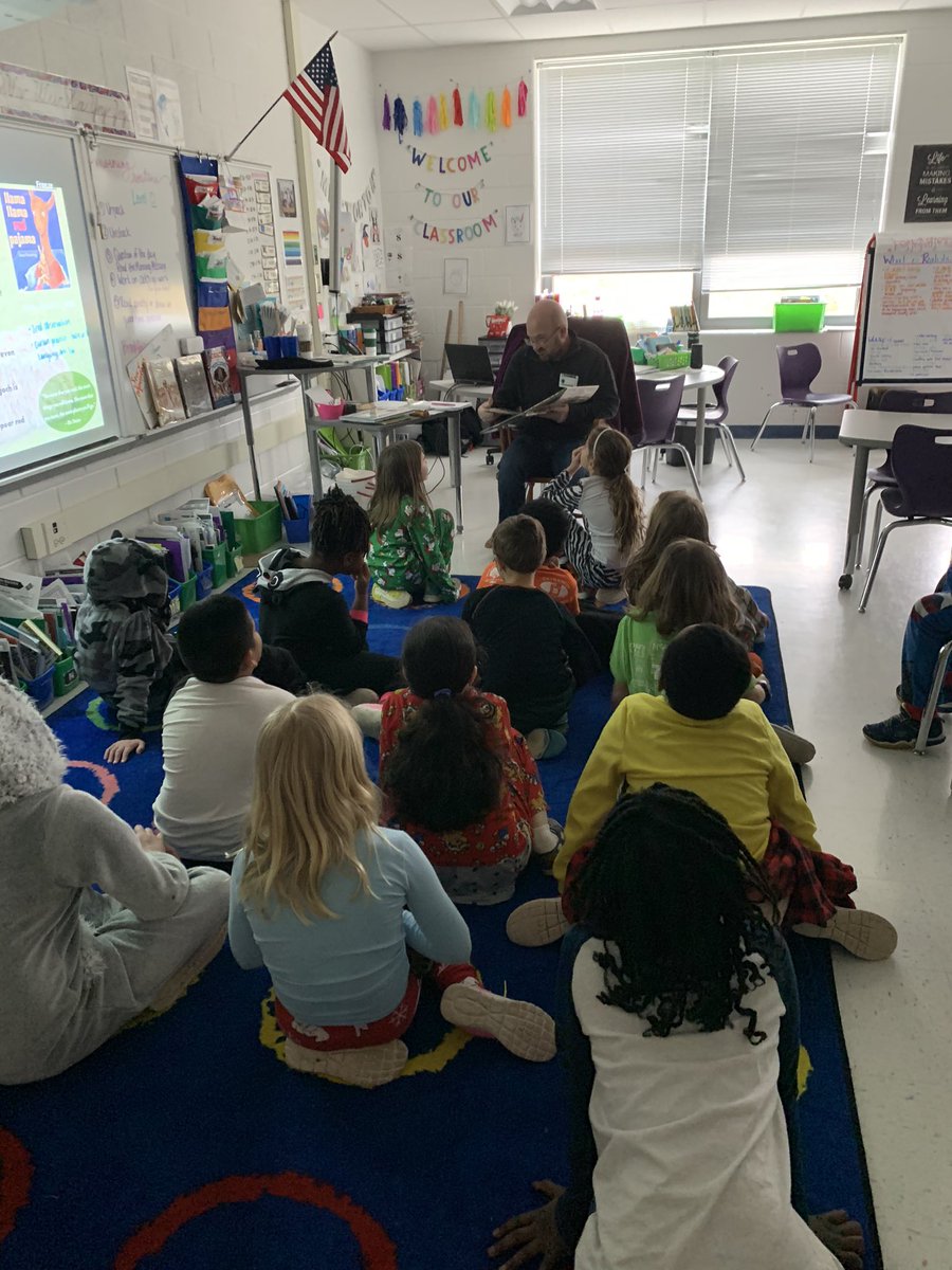 Surprise #MysteryReader !! And he brought coffee (I can be bribed ☕️) Thank you Mr. Fitzpatrick for stopping by today!