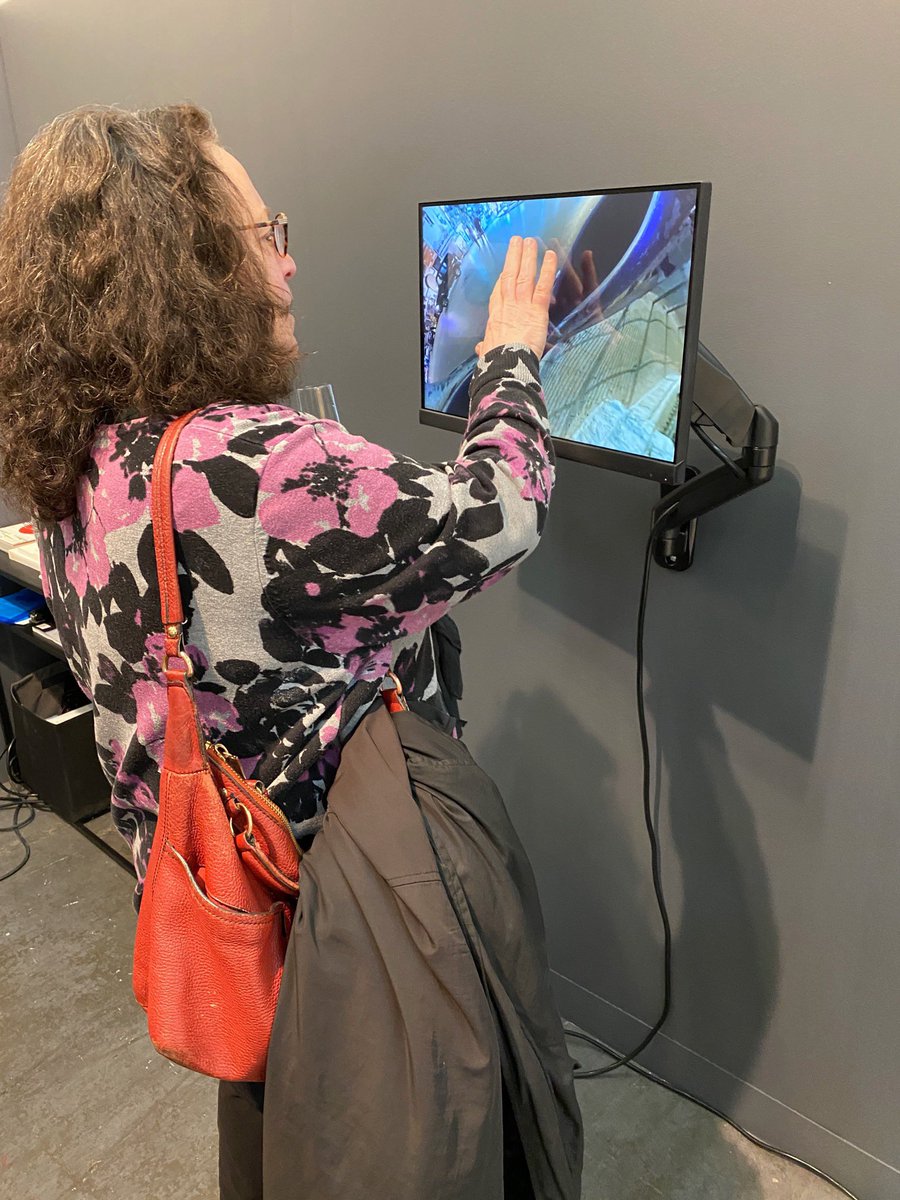 RobertMizaki's tweet photo. Peggy Ahwesh at the Armory Show, Microscope Gallery, Pier 54, Booth P5. Works on view include “Tempest” a 4K 360 degree video, and “Border Control,” a four channel video installation. This is up through March 8.
#peggyahwesh #microscopegallery #videoart #art #thearmoryshow https://t.co/BauDWvEKAH