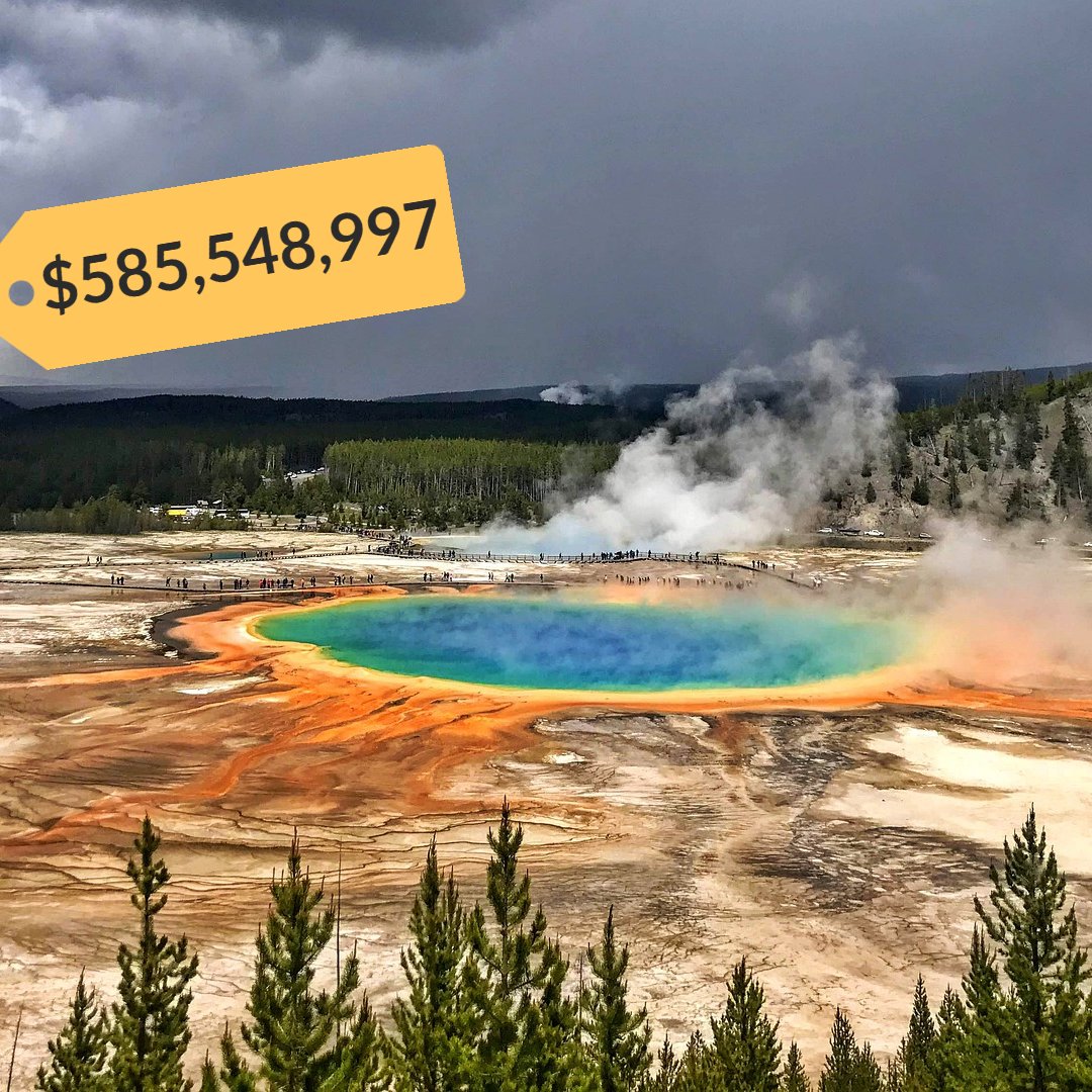 Here is a thread of some parks at risk. Yellowstone National Park ...