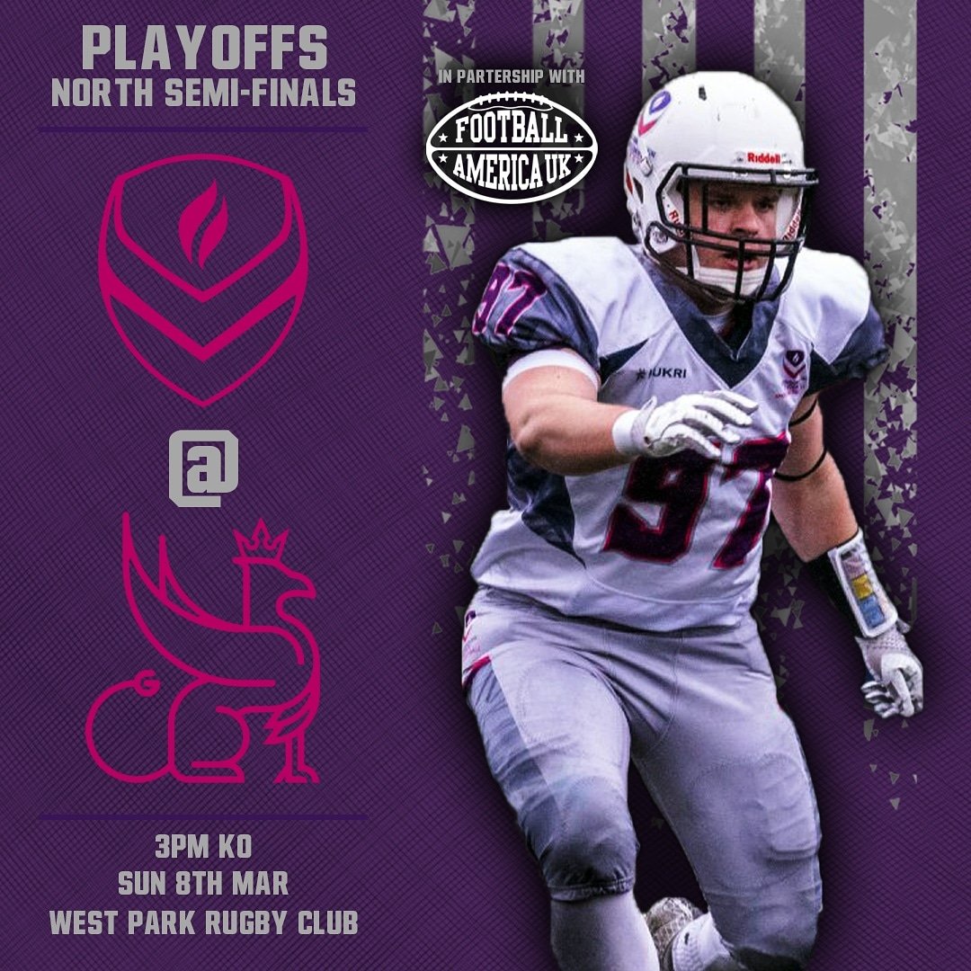 LSAFC's tweet photo. LSAFC travel up to Leeds to face the No. 1 seeded @LeedsGryphonsAF for the chance to play for promotion.
#purplemachine #playoffs #football #greenmachine #sorrynotsorry #youdontwantthissmoke #bigtuna https://t.co/eNr5d2kErJ