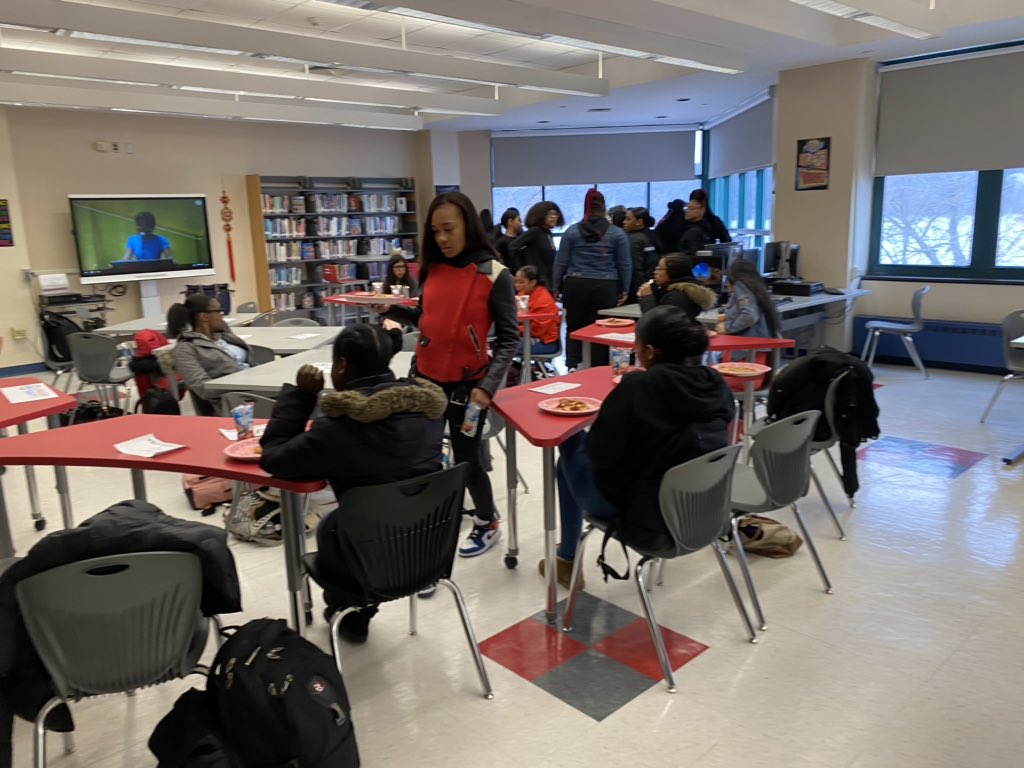 treciagesq99's tweet photo. Observance of #InternationalWomensDay #UN @Rams_Riverside1 @YonkersSchools @quezada1229 #increasingcapacity #empoweringgirls https://t.co/gjha09AoQk