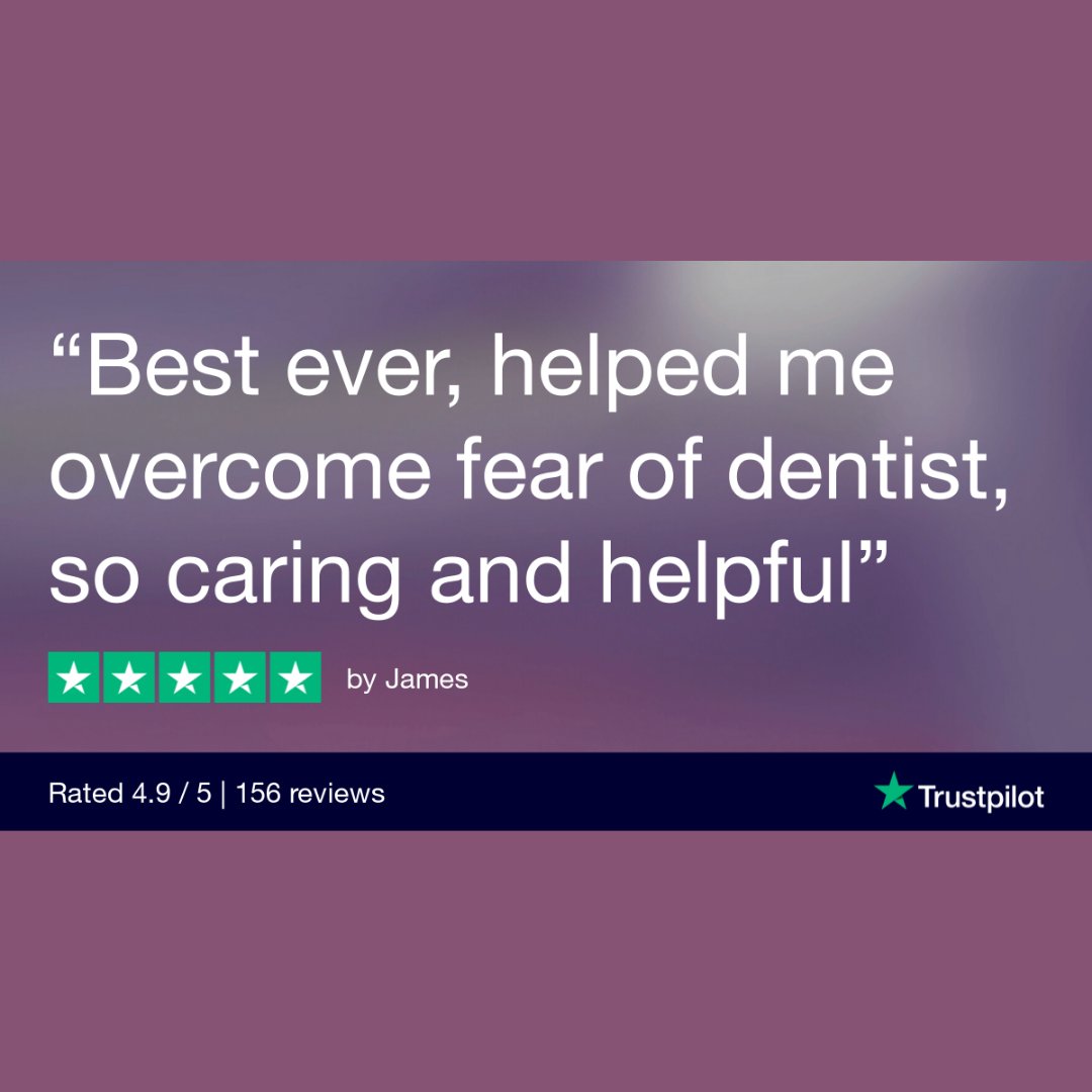 Scotlanddentist's tweet photo. We have helped over 3000 patients that would describe themselves as anxious #patients, nervous patients or have a #dentalphobia (phobia of the #dentist) – to achieve the #smile they want https://t.co/0COKMWJKzQ @trustpilot #trustpilot #reviews #scottish #digitaldentistry https://t.co/pLei7JN8K9