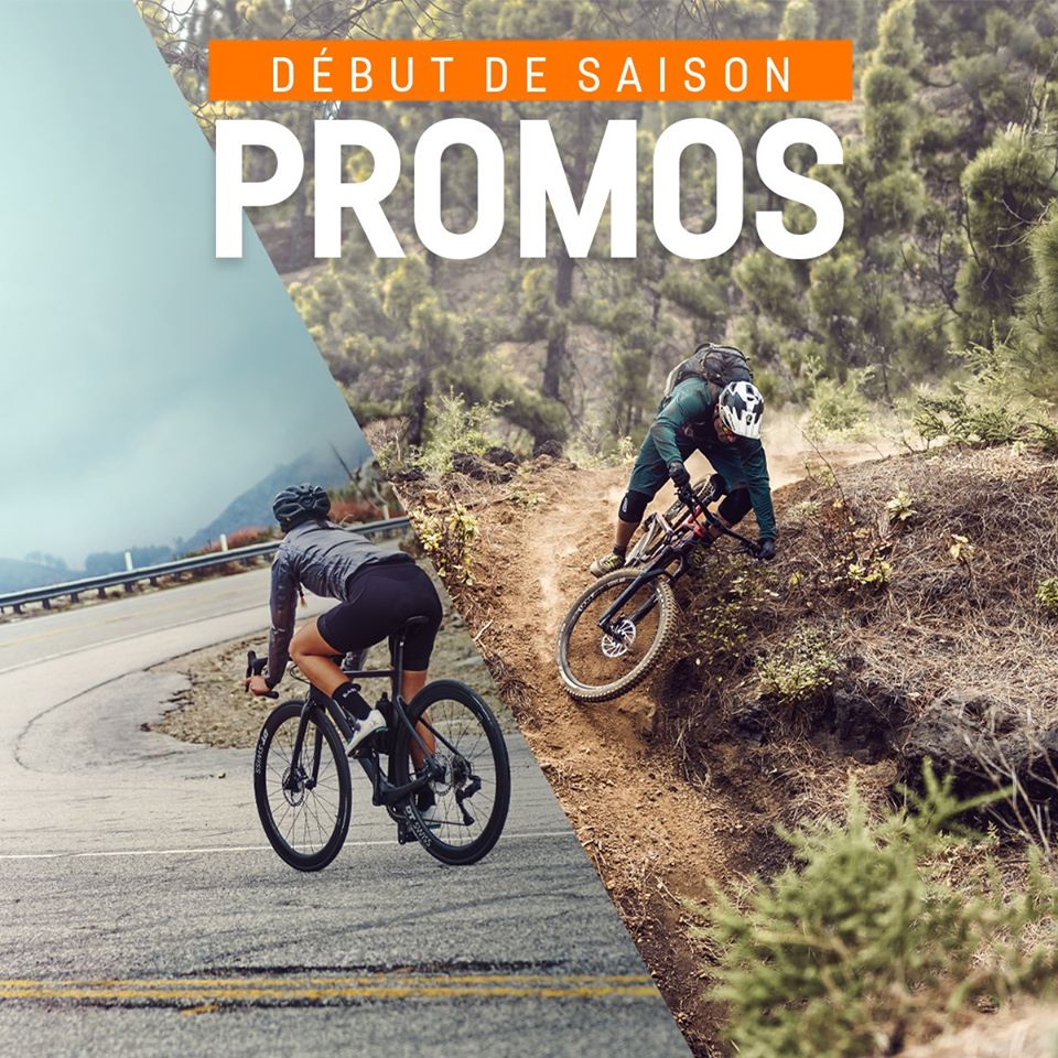 🎉!! PROMOS DE DÉBUT DE SAISON !! 💰

Démarrez la saison sur un tout nouveau Canyon à tarif réduit ! Une large gamme de vélos, des remises exceptionnelles jusqu’au 30 Mars… Ne passez pas à côté des bonnes affaires !

Achetez dès maintenant 👉 bit.ly/SSnSale20