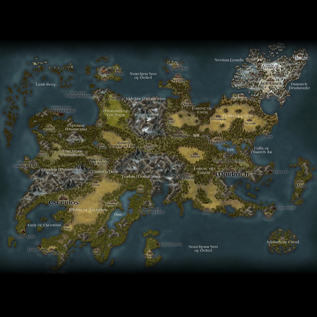 BorealFoundry's tweet photo. Only two of the ancient gods are left, fighting and scheming for power. In Talendil, the last remaining continent of Shielta, the future of mankind lies in its own hands. ⚔️💎 #shieltalore https://t.co/vKHt8IMBuW