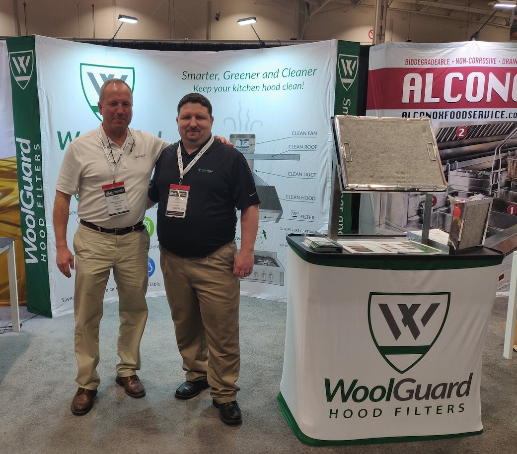 WoolguardHF's tweet photo. Thanks to all who came out to see us at the Restaurants Canada trade show this week. Don't miss out on your next opportunity to see our product in person. We will be at the Midwest Foodservice Expo March 9 - 11 in Zink Food Service Booth 800.
#WoolGuardHoodFilters https://t.co/TAlI2Jh79p
