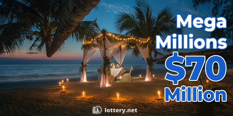 Vacay inspo! 😎🌴#MegaMillions, $70,000,000, tonight!💰
👉Get your tickets: lottery.net/tickets

#FridayFeeling #Friyay #TGIF #FridayNight #FridayFun #FridayMotivation #lottery #lotterywinner