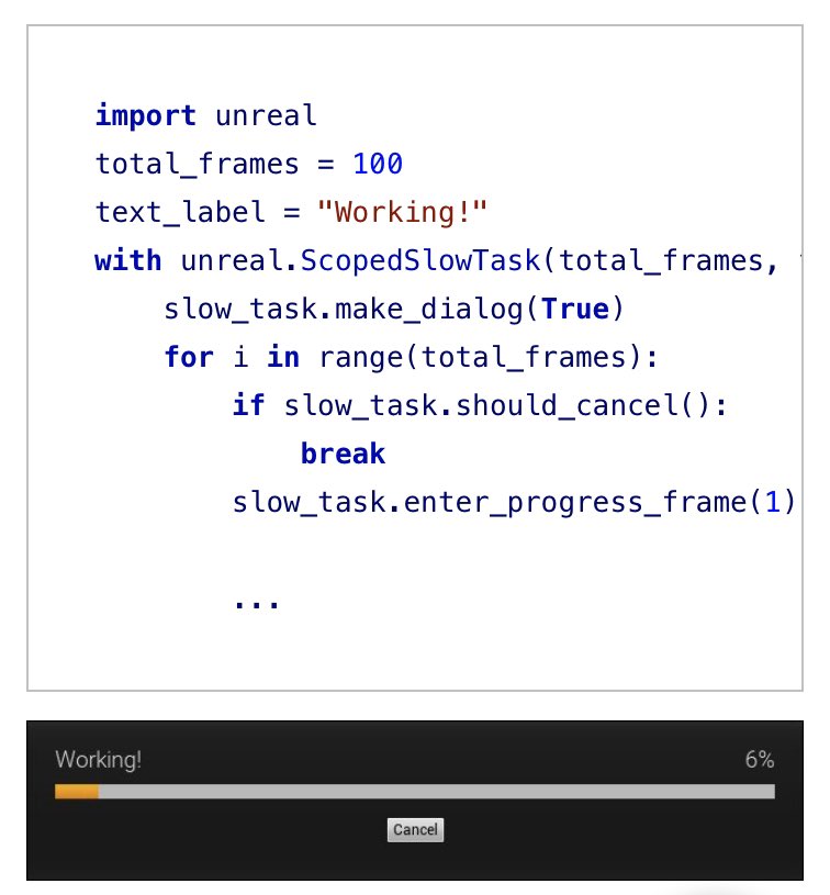 cgdougm's tweet image. #TIL You can use #python to script the #unrealeditor