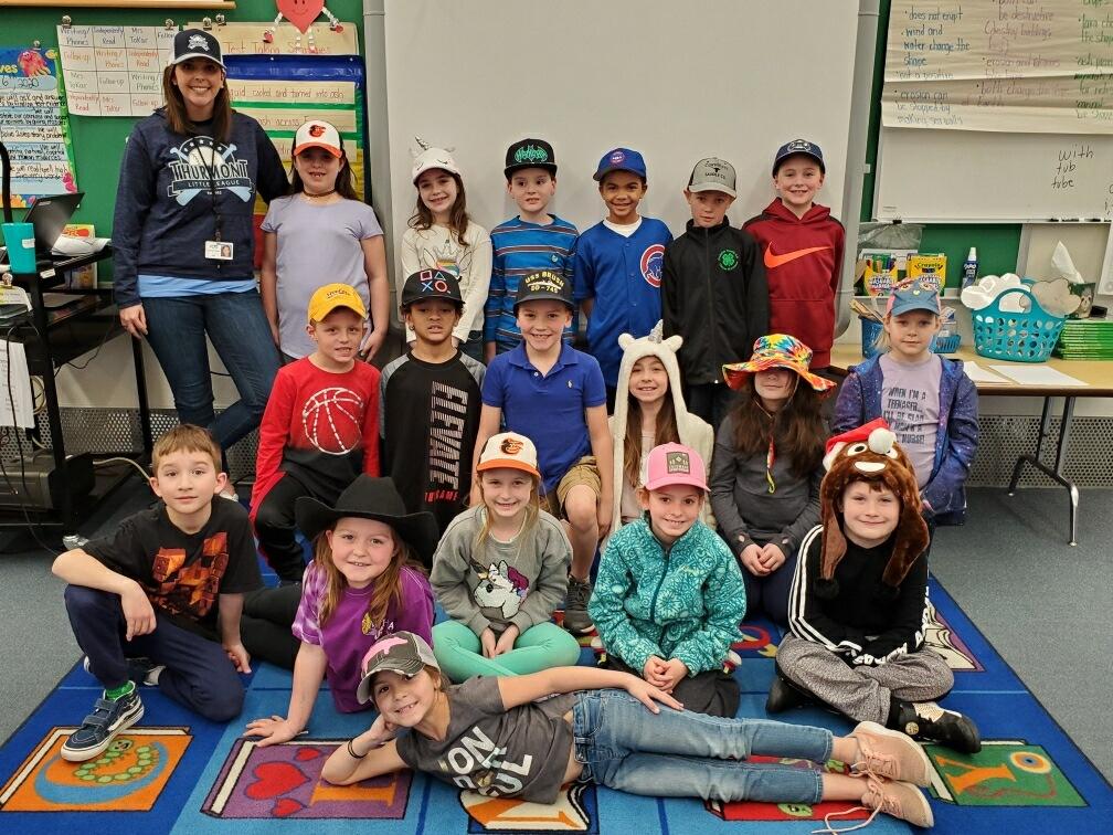 Hat Day! #Nmwroars #ReadAcrossAmericaWeek
